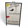 Image 2 : Metal A-Frame sandwich board