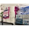 Image 2 : Group of assorted toilet paper, paper towels, facial tissues