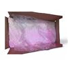 Image 1 : 2 boxes of white take out plastic bags - 12in + 7in x 23in (each box has 2000pcs)
