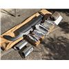 Image 1 : Mercedes C350 OEM Parts Bundle - Rear diffuser, pair of chrome exhaust tips, resonator (mid-muffler