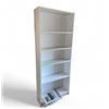 Image 1 : White book shelf - approx. 27 1/2in wide x 68in height x 8 1/2in depth