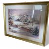 Image 2 : Group of 3 assorted framed wall hangings/prints - largest one approx. 21 1/2in x 17 1/2in