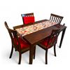 Image 2 : Small Dining table with 4 chairs - table approx. 47 1/2in length x 29 1/2in depth x 29in height