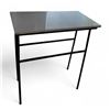 Image 1 : Ashley Furniture marble top accent table - approx. 19in x 11in x 22in
