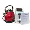 Image 3 : 3pc - Galanz microwave oven, KitchenAid electric kettle & 2 slice toaster