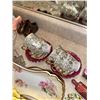 Image 3 : Large group of assorted decorative items - crystalware, porcelain, vintage perfume bottles etc.