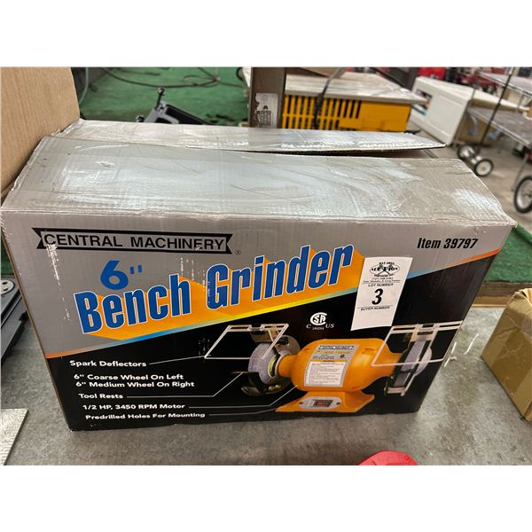 CM 6"  Bench Grinder in Box