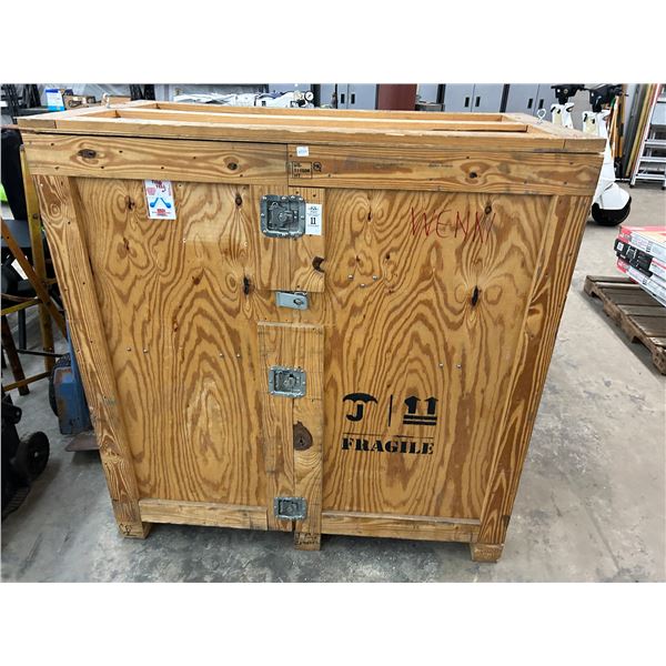 Large Wooden Shipping Crate