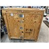 Image 1 : Large Wooden Shipping Crate