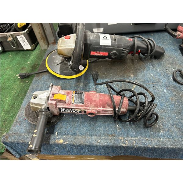 2-DM/Chicago Electric Grinder/Buffer - 2 X $