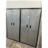 Image 1 : 2-Gladiator DP Deep Metal Storage Cabinet - 2 X $