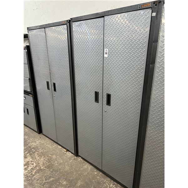 2-Gladiator Standard DP Metal Storage Cabinet - 2 X $