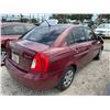 Image 7 : 2009 Hyundai Accent Sedan