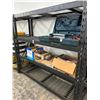 Image 1 : Gladiator 2'  X  6'  X  6'   4 Shelf HD Storage Rack w/Waterfall Deck