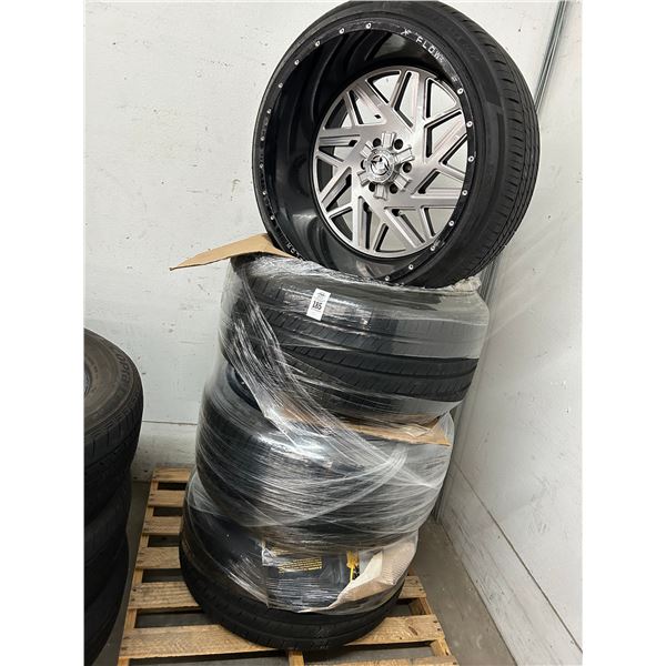 XF Flow Off Road Oversized Low Pro Truck Rims - Set of 4
