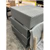 Image 2 : Grey Wicker Style Patio Coffee Tables 7 w/5 Chairs