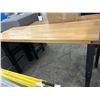 Image 2 : Gladiator 6' Oak Top Adjustable Height Work Bench