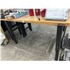 Image 1 : Gladiator Oak Top 6' Adjustable Height Work Bench