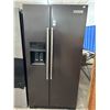 Image 1 : Kitchen Aid Grey Side By Side Ref/Freezer w/Ice Maker - (Door Scratched)