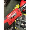 Image 2 : Milwaukee/Ryobi Cordless Ratchets w/One Charger/Tool Kit/Bag