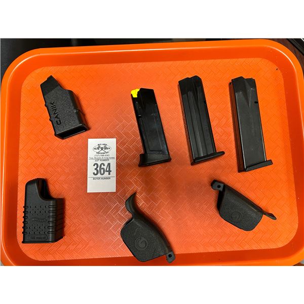 9MM Mags 3, Badge Case
