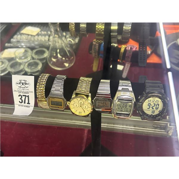6-Asst. Sports/Digital Watches - 6 X $