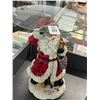 Image 1 : Santa/Snowman Figural 2' Glass Top End Table