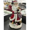 Image 2 : Santa/Snowman Figural 2' Glass Top End Table