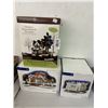Image 1 : 3-Dept. 56 Winter Collector Houses - 3 X $