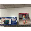 Image 1 : Snoring/Whistling/Sleeping Santa w/Lighted Pismactic Present Décor
