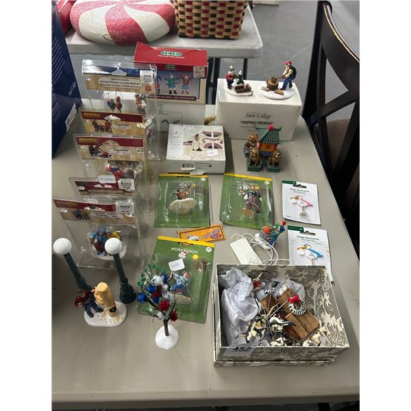 Asst. Small Christmas Figurines Lemax/Other