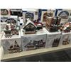 Image 2 : 5-Dept. 56 Snow Village Collector House Harley Davidson - 5 X $