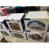 Image 1 : 6-Dept. 56 Snow Village Collector Houses - 6 X $