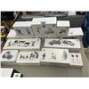 Image 1 : 12-Dept. 56 Snow Village Figurine Set - 12 X $