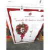 Image 1 : 75"  Lighted Wreath/Planter Stand