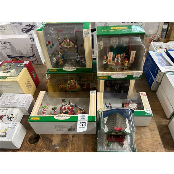 7-Lemax Figurine Collectible - 7 X $