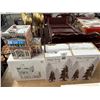 Image 1 : 3-Dept. 56 Christmas House/Forest Pines - 3 X $