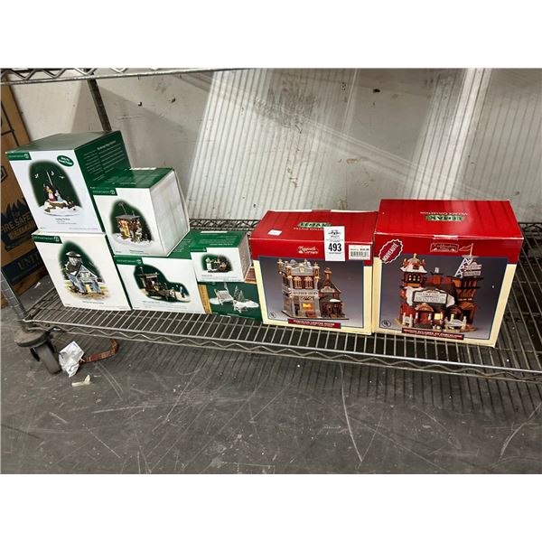 8-Dept. 56/Lemax Winter House/Figural Accessory - 8 X $