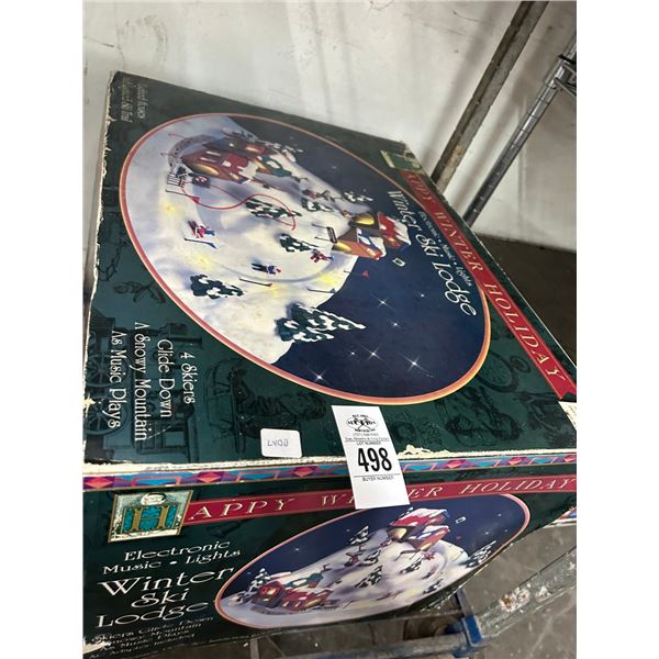 Wintere Ski Lodge Décor