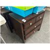 Image 2 : Mahogany Nightstands - Pair