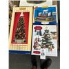 Image 1 : 3-Lemax/Other Holiday Décor Set - 3 X $