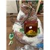 Image 2 : Holiday Ornament Wreath, Volcano Décor w/Figurines