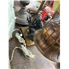Image 2 : Figural/Etched/Asst. Lamps - 8