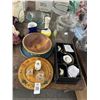 Image 1 : Bowls, Pitcher, Jar, Art Glass Bowl
