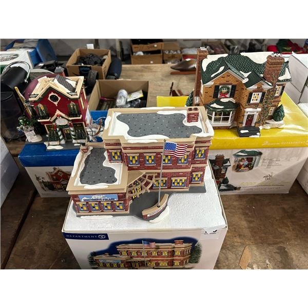 3-Dept. 56 Snow Houses - 3 X $