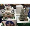 Image 1 : 2-Dept. 56 Townhall/Westminster Abby - 2 X $