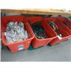 Image 1 : Holiday Lidded Tubes w/Ext. Cords/Power Strips - 4