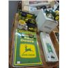 Image 2 : John Deere Die Cast Tractor, Windchime, Hat