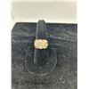 Image 2 : 14K YG Diamond Ring w/19 Round Cut Diamonds 10.5g - Replacement