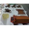 Image 2 : Budweiser Christmas Clydesdales Set w/COA